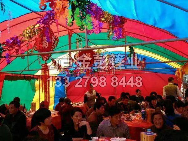 家宴彩篷案例现场